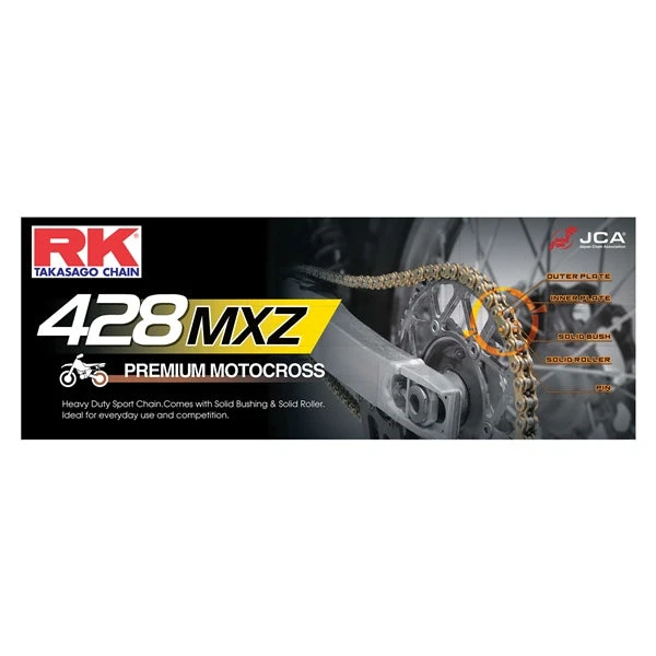Chaîne Robuste 428MXZ RK 1 Chaîne Robuste 428MXZ RK