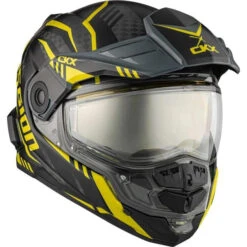 Casque Mission AMS Carbone Code Visière Double Électrique -ADM Sport Boutique 01 516442
