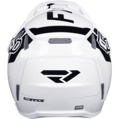 Casque De Motocross 6D ATR-3 Carbone -ADM Sport Boutique 0110blancetnoirarriere