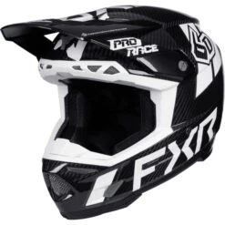 Casque De Motocross 6D ATR-3 Carbone -ADM Sport Boutique 1001noiretblancde3 4