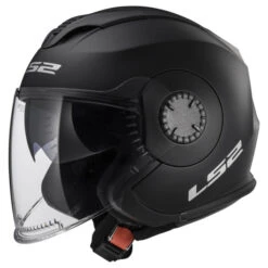 LS2 Casque Ouvert De Moto Verso Solid