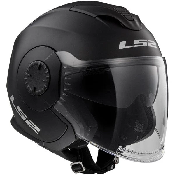 LS2 Casque Ouvert De Moto Verso Solid 4 LS2 Casque Ouvert De Moto Verso Solid – Image 4
