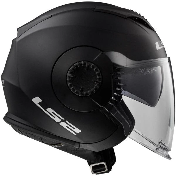 LS2 Casque Ouvert De Moto Verso Solid 3 LS2 Casque Ouvert De Moto Verso Solid – Image 3