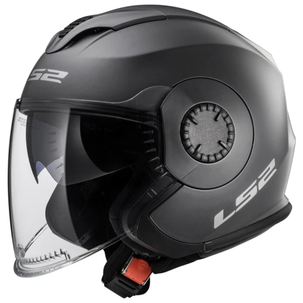 LS2 Casque Ouvert De Moto Verso Solid 7 LS2 Casque Ouvert De Moto Verso Solid – Image 7