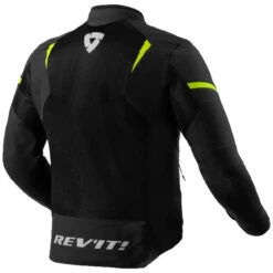 Manteau Hyperspeed 2GT Air - Liquidation -ADM Sport Boutique 20230101 081908 FJT333 Jacket Hyperspeed 2 GT Air Black Neon Yellow back jpg