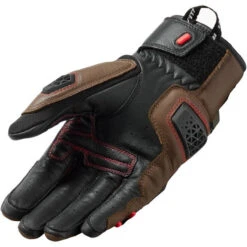 Gants De Moto Ventilé Sand 4 -ADM Sport Boutique 20231212 095248 FGS173 Gloves Sand 4 Brown Black back jpg