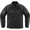 Icon Manteau De Moto Mesh AF En Cuir