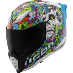 Icon Casque Intégral De Moto Ultraflite Doodle 3