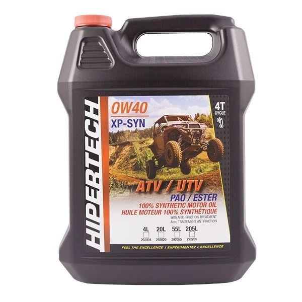 Huile Hipertech 0w40 100% Synthétique ATV/UTV 2 Huile Hipertech 0w40 100% Synthétique ATV/UTV – Image 2