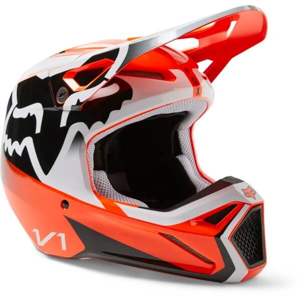 Fox Casque De Motocross V1 Leed Junior - Liquidation 5 Fox Casque De Motocross V1 Leed Junior - Liquidation – Image 5
