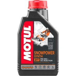 Huile Motul 100% Synthétique SnowPower 2T
