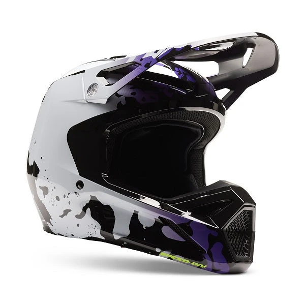 Fox Casque De Motocross V1 Morphic Junior - Liquidation 1 Fox Casque De Motocross V1 Morphic Junior - Liquidation