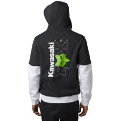 Coton Ouate Zip Fox X Kawasaki- Liquidation 11 Coton Ouate Zip Fox X Kawasaki- Liquidation -ADM Sport Boutique 30579 018 2
