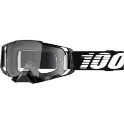 100% Lunettes De Motocross Armega Lentille Claire