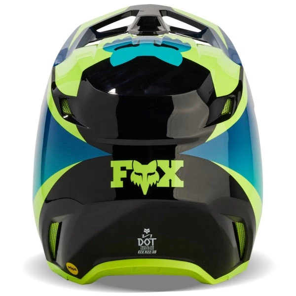 Fox Casque De Motocross V1 Streak - Liquidation 6 Fox Casque De Motocross V1 Streak - Liquidation – Image 6