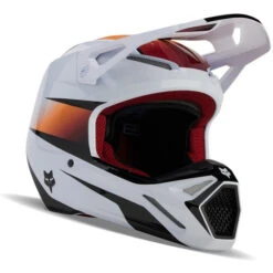 Fox Casque De Motocross V1 Flora Junior - Liquidation