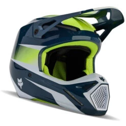 Fox Casque De Motocross V1 Flora Junior - Liquidation -ADM Sport Boutique 31402 203 2