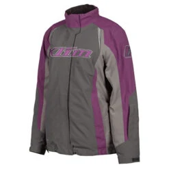 Klim Manteau Strata Pour Femmes - Liquidation -ADM Sport Boutique 3145 000 asphalt deep purple 01 2