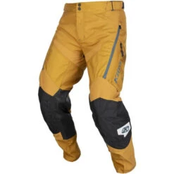 Klim Pantalon De Motocross Dans La Botte Dakar -ADM Sport Boutique 3182 005 GoldenBrown Petrol 01
