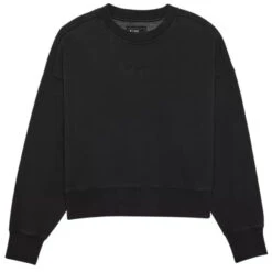 Fox Coton Ouaté Wordmark Oversized Crew Femme