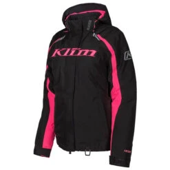 Klim Manteau De Motoneige Flare Femme - Liquidation -ADM Sport Boutique 3403 000 black knockout pink 01 1