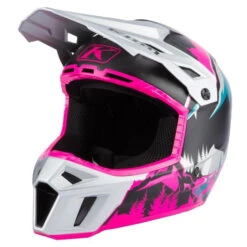 Klim Casque Hors Sentiers De Motoneige F3 Carbone -ADM Sport Boutique 3761 002 DNAPink HighRise 01