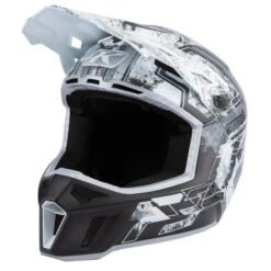 Klim Casque Hors Sentiers De Motoneige F3 Carbone -ADM Sport Boutique 3761 002 UnrulyBlack White 01