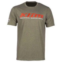 Klim T-Shirt K Corp Junior 7 Klim T-Shirt K Corp Junior -ADM Sport Boutique 3778 000 MilitaryGreen HighRiskRed 01 1