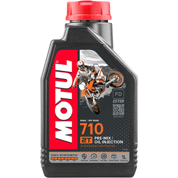 Huile Motul 100% Synthétique 710 2T 1 Huile Motul 100% Synthétique 710 2T