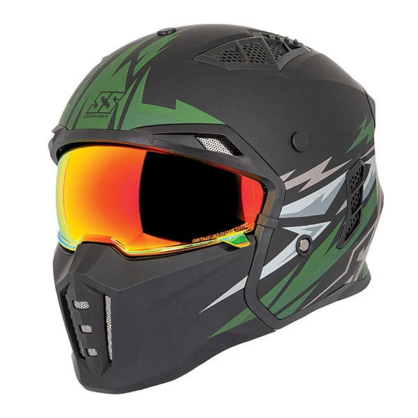Casque Intégral De Moto SS2450 Trial By Fire StreetFighter 3 Casque Intégral De Moto SS2450 Trial By Fire StreetFighter – Image 3