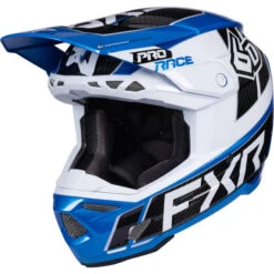 Casque De Motocross 6D ATR-3 Carbone -ADM Sport Boutique 4000noirbleuetblancde3 4