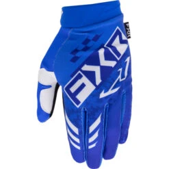 Gants De Motocross Reflex Dual 8 Gants De Motocross Reflex Dual -ADM Sport Boutique 4001bleuetblancdessus