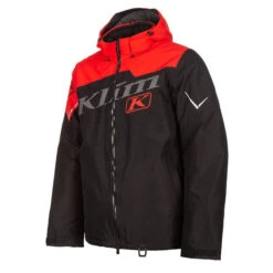 Klim Manteau De Motoneige Instinct - Liquidation -ADM Sport Boutique 4040 004 Black FieryRed 01