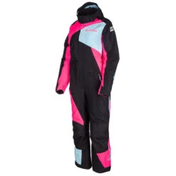 Klim Ensemble Vailslide Pour Femme - Liquidation -ADM Sport Boutique 4058 001 CrystalBlue KnockoutPink 01