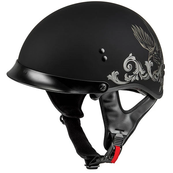 Casque Ouvert De Moto HH-65 Corvus 3 Casque Ouvert De Moto HH-65 Corvus – Image 3