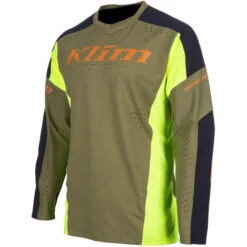 Klim Chandail De Motocross XC Pro Enduro -ADM Sport Boutique 5020 000 Hi Vis WinterMoss 01