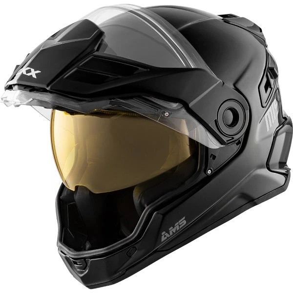Casque Mission AMS Solid Avec Visière Double électrique 4 Casque Mission AMS Solid Avec Visière Double électrique – Image 4