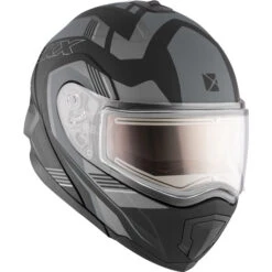 Casque Modulaire De Motoneige Tranz 1.5 AMS Omeg Visière Double Électrique - Liquidation