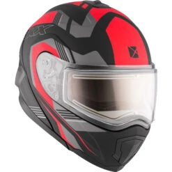 Casque Modulaire De Motoneige Tranz 1.5 AMS Omeg Visière Double Électrique - Liquidation -ADM Sport Boutique 513201 34frs 1