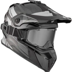 Casque De Snowcross Titan Original Carbone