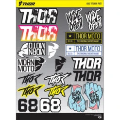 Thor Ensemble D'autocollants Race