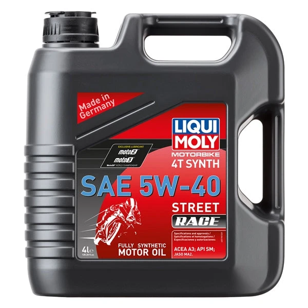 Huile Liqui Moly 100% Synthétique Street Race 2 Huile Liqui Moly 100% Synthétique Street Race – Image 2