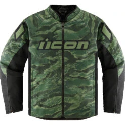 Icon Manteau De Moto Hooligan Tiger's Blood