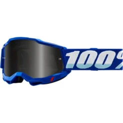 100% Lunettes De Motocross Accuri 2 Sand Lentille Fumée