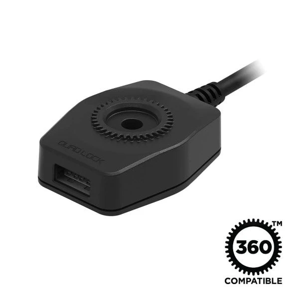 Chargeur USB Quad Lock Pour Moto 1 Chargeur USB Quad Lock Pour Moto