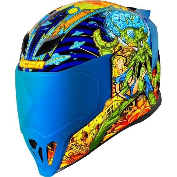 Icon Casque Intégral De Moto Airflite Bugoid Blitz 1 Icon Casque Intégral De Moto Airflite Bugoid Blitz