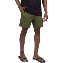 Short Beach -ADM Sport Boutique Beach Short M Moss 252115 7900 front