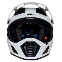 LEATT Casque De Motocross ADV 8.5 V25 Avec Lunettes 26 LEATT Casque De Motocross ADV 8.5 V25 Avec Lunettes -ADM Sport Boutique Blanc 4