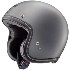 Casque Ouvert De Moto Classic-V -ADM Sport Boutique ClassicV GUN METALLIC Frost F