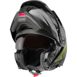Schuberth Casque De Moto Modulaire E2 Explorer -ADM Sport Boutique E2 Explorer Green Open uid 6357eaa32e0eb